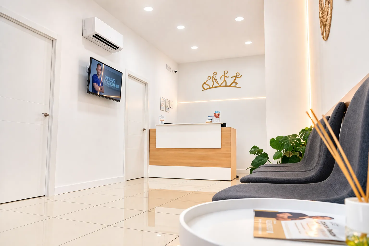 Interior de Clínica Recupérate Salamanca — zona de tratamiento